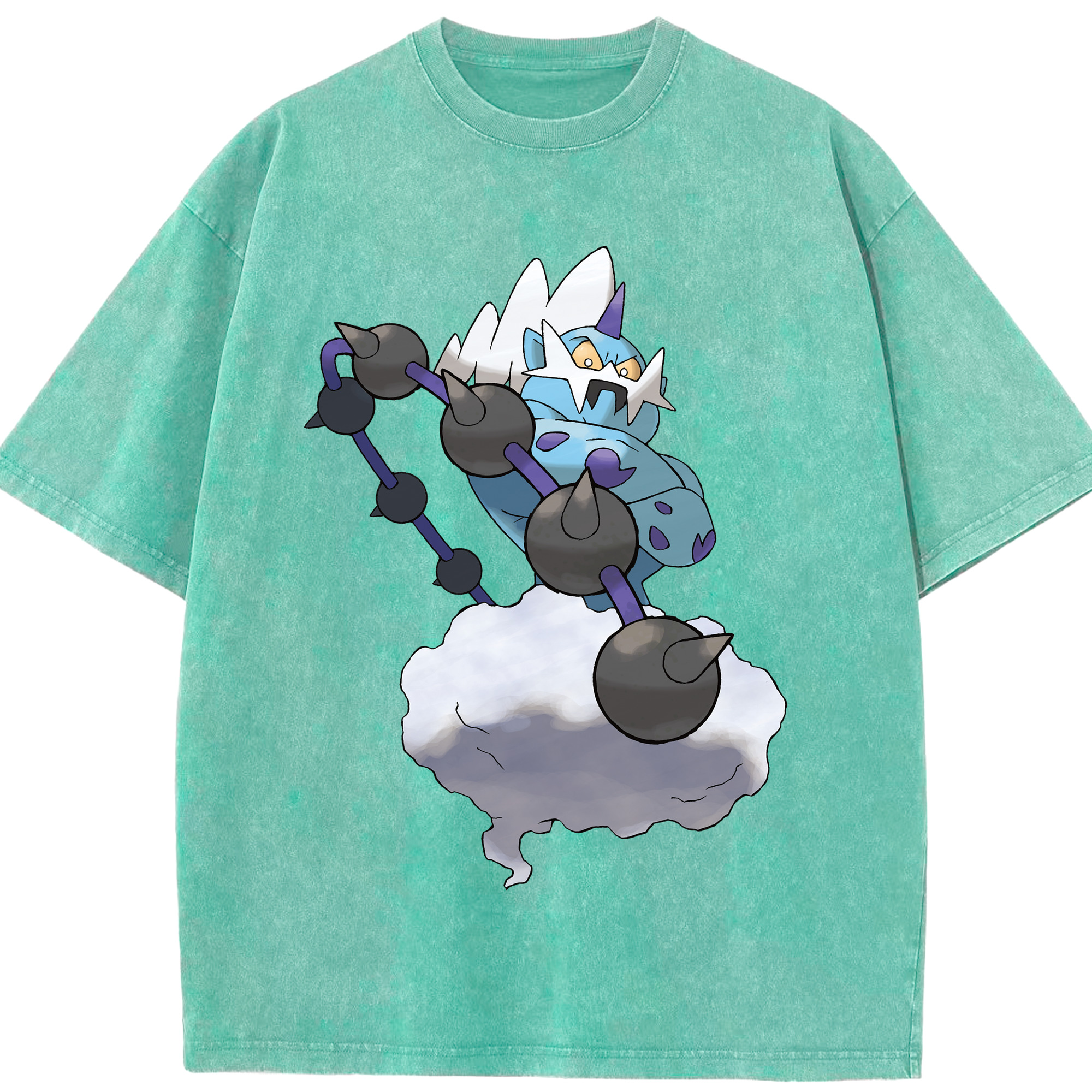 （画像用） ポケットモンスター Pokémon 綿100% ヴィンテージ風 半袖Tシャツ（フロントプリント）